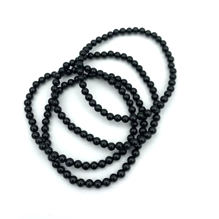 Bracelet - Spinel Black 4mm